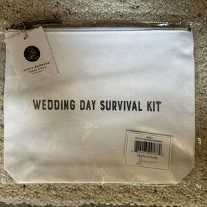 Wedding day survival kit